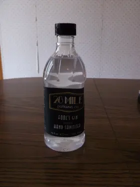 860485001950 28 MILE DISTILLING CO Fools Gin Scented Ethanol