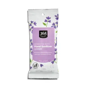 365 By Whole Foods Market 099482532055 18 Packs 7/27 Hand Sanitizing Wipes 10 Count