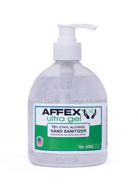 AC16-12 AFFEX Gel Sanitizer Ethyl Alcohol Ultra Bottles