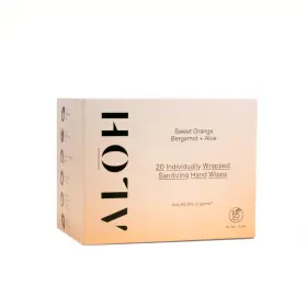 850030721556 ALO Skin Softening Sanitizing Wipes Sweet Box