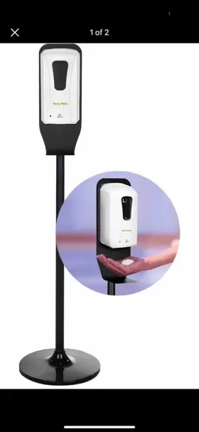 ALP430-F-S ALPINE Automatic Sanitizer Dispenser