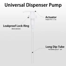 717484005222 AMAZIX Gallon Pump Dispenser Glass Jugs #2