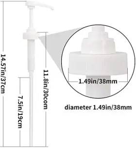 717484005222 AMAZIX Gallon Pump Dispenser Glass Jugs #3