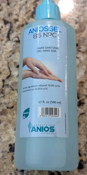 980210003003 ANIOS LABORATORIES Aniosgel Npc Sanitizing Pump