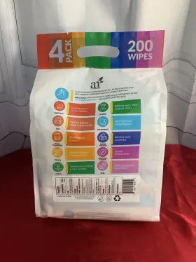 810029801942 ART NATURALS Pack Sanitizing Wipes Total #3