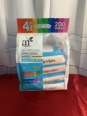 810029801942 ART NATURALS Pack Sanitizing Wipes Total