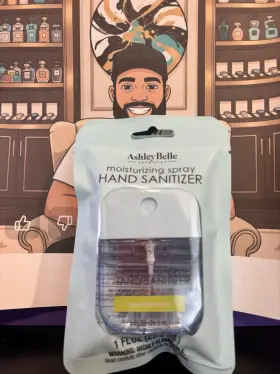 850077471643 ASHLEY BELLE Sanitizer Pear Blossom