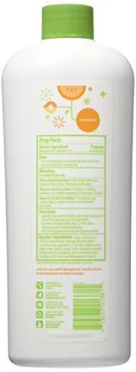 813277013815 AZZUTORK Babyganics Sanitizer Mandarin Refill #2