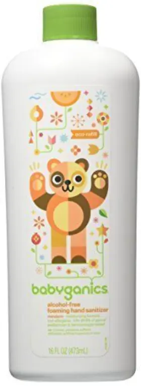 813277013815 AZZUTORK Babyganics Sanitizer Mandarin Refill