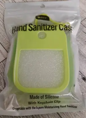 049696123174 B.PURE Sanitizer Spray Silicone Keychain Clip