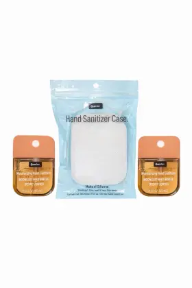 049696563482 B-PURE Mocha Coffee Sanitizer Set Glitter