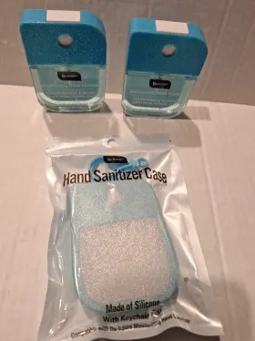 049696717847 B.PURE Hydrating Sanitizers Silicone Keychain