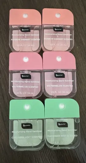 41366-143-00 B-PURE Moisturizing Scented Sanitizer Scents