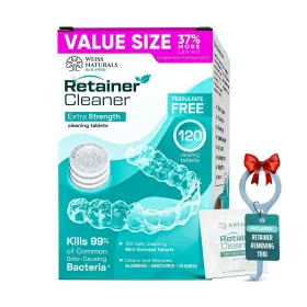 B0CY2F67H6 B. WEISS Naturals Retainer Cleaner Tablets Remove