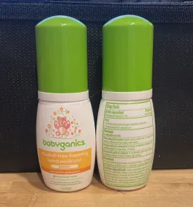 813277010623 BABYGANICS Mandarin Alcohol Foaming Sanitizer