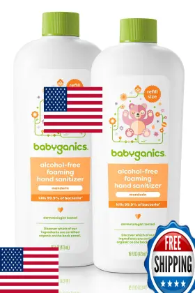 B00P2SHFX0 BABYGANICS Foaming Sanitizer Refill Alcohol