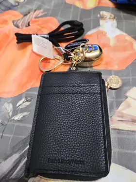 00132 BATH BODY WORKS Pocketbac Lanyard Card Holder Mirror