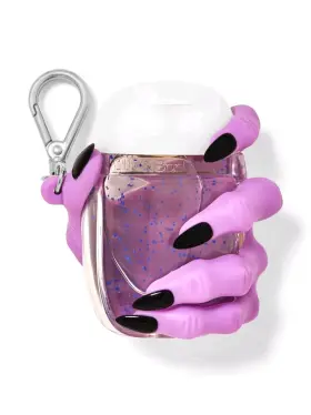 026529716 BATH BODY WORKS Halloween Witch Keychain Holder Bac