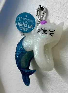 0667 BATH BODY WORKS Mermaid Cat Pocketbac Gel Holder #3