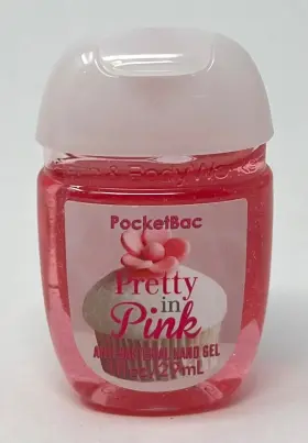 Bath & Body Works 667538747946 1 And Pretty In Pink Pocketbac Anti Bacterial Hand Gel Sanitizer