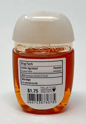 667538760785 BATH BODY WORKS Beach Island Coconut Pocketbac #3