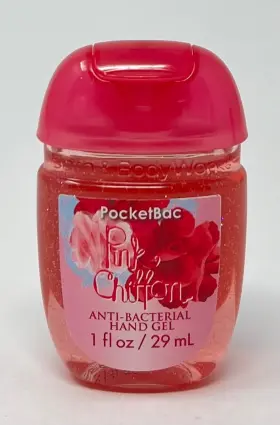 Bath & Body Works 667538781216 Rare And Pink Chiffon Pocketbac Anti Bacterial Hand Gel Sanitizer