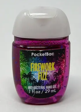 667538924101 BATH BODY WORKS Firework Fizz Pocketbac Anti Gel #2
