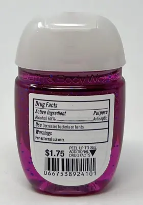 667538924101 BATH BODY WORKS Firework Fizz Pocketbac Anti Gel #3