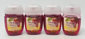 Bath & Body Works 667539060945 4 Napa Valley Sunset Pocketbac Anti Bac Hand Gel Sanitizer Rare