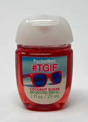 667540170800 BATH BODY WORKS Tgif Coconut Sugar Pocketbac Gel #2