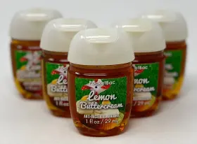 Bath & Body Works 667541705612 5 Rare Lemon Buttercream Pocketbac Anti Bac Hand Gel Sanitizer