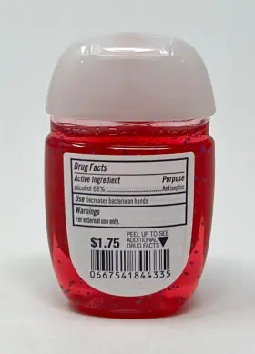 667541844335 BATH BODY WORKS Strawberries Pocketbac Anti Gel #2