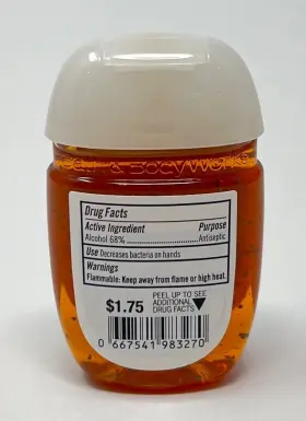 667541983270 BATH BODY WORKS Coconut Pumpkin Latte Pocketbac #3