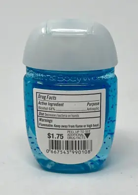 667543990108 BATH BODY WORKS Gardenia Spring Rain Pocketbac #2