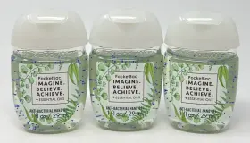 Bath & Body Works 667544877675 3 Imagine Believe Achieve Pocketbac Anti Bac Hand Gel Sanitizer