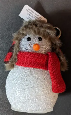 667545932878 BATH BODY WORKS Snowman Pocketbac Sanitizer Clip