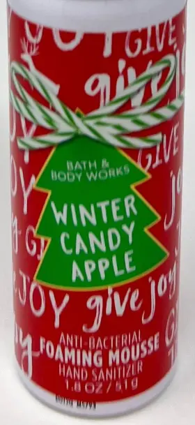 667548349079 BATH BODY WORKS Winter Candy Apple Foaming Anti #3
