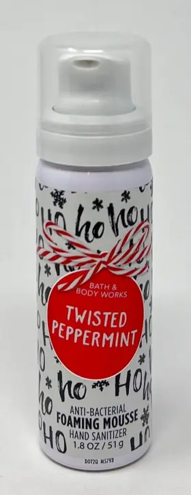 667548349086 BATH BODY WORKS Twisted Peppermint Foaming Anti #2