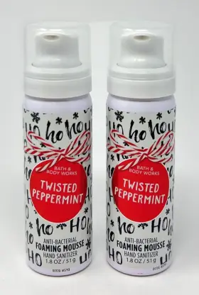 667548349086 BATH BODY WORKS Twisted Peppermint Foaming Anti