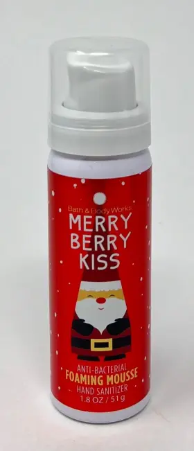 667548349093 BATH BODY WORKS Merry Berry Kiss Foaming Mousse #2