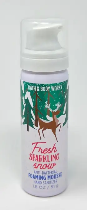 667548420914 BATH BODY WORKS Sparkling Snow Foaming Mousse #2