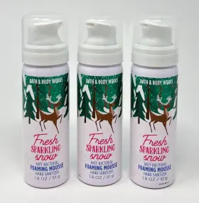 667548420914 BATH BODY WORKS Sparkling Snow Foaming Mousse