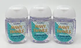 Bath & Body Works 667549034752 3 And Many Thanks Apricot Apple Pocketbac Hand Gel Sanitizer Rare