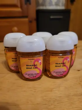 667550000166 BATH BODY WORKS Set Mango Mai Tai Sanitizer #2