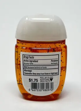 667550980970 BATH BODY WORKS Coconut Pumpkin Latte Pocketbac #3