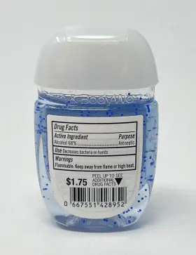 667551428952 BATH BODY WORKS First Snow Fall Pocketbac Anti #3