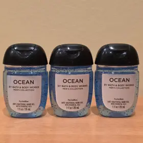 Ocean BATH BODY WORKS Mens Anti Bacterial Sanitizer Gel