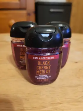 667552903366 BATH BODY WORKS Set Cherry Merlot Sanitizer