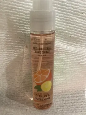 667553340689 BATH BODY WORKS Sanitizer Spray Citrus Anti