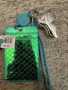 667553562807 BATH BODY WORKS Pocketbac Mermaid Lanyard Holder #3